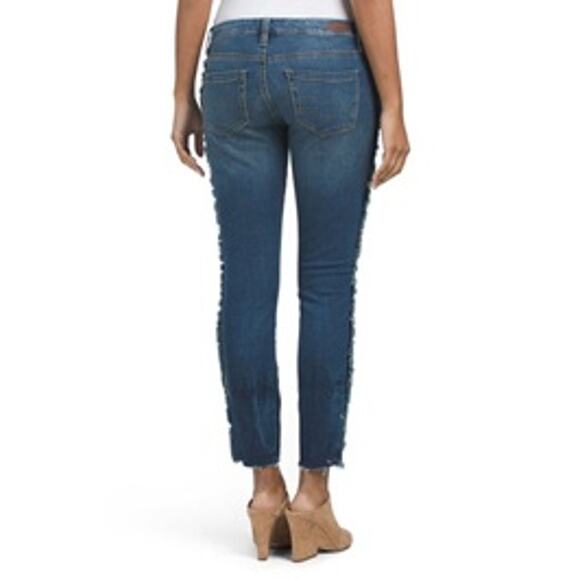 Blank NYC Distressed Frayed Edge Skinny Jeans - Picture 2 of 11